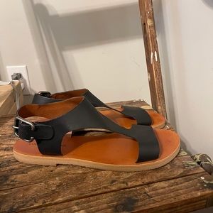 Lucky Brand Black Sandals Size 11